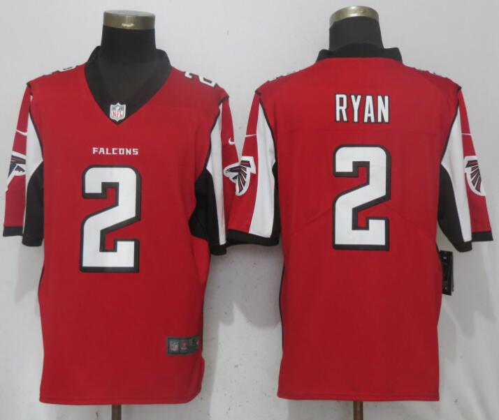 Men Atlanta Falcons #2 Ryan Red Nike Vapor Untouchable Limited Playe NFL Jerseys->women nfl jersey->Women Jersey
